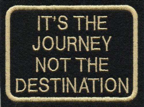 Journey not destination